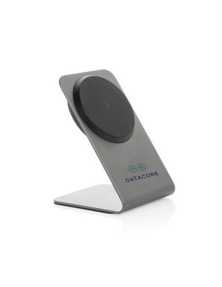 Supporto magnetico Terra con ricarica 15W in rAlluminio